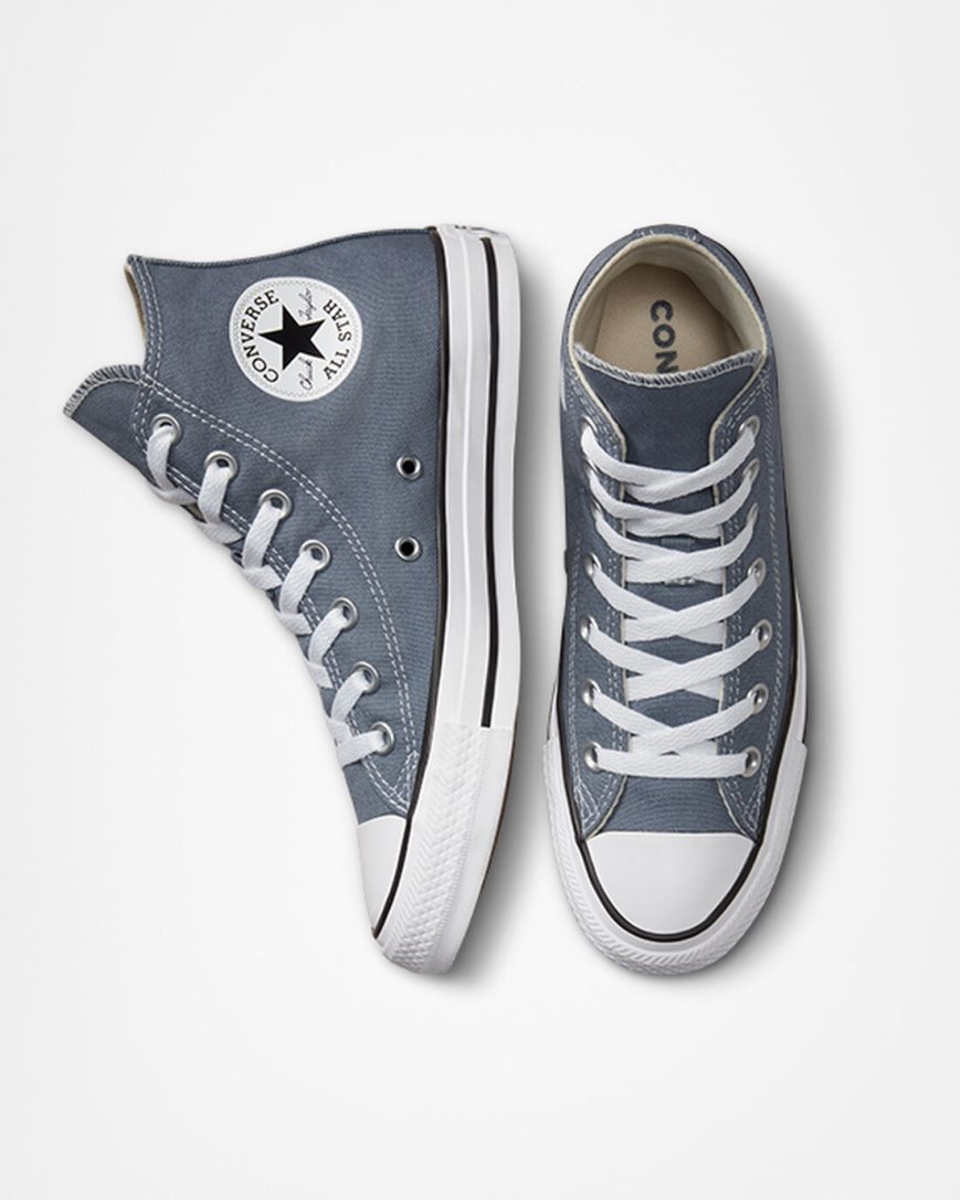 Women's Converse Chuck Taylor All Star Seasonal Color High Top Shoes Grey | AU 6E8C3M